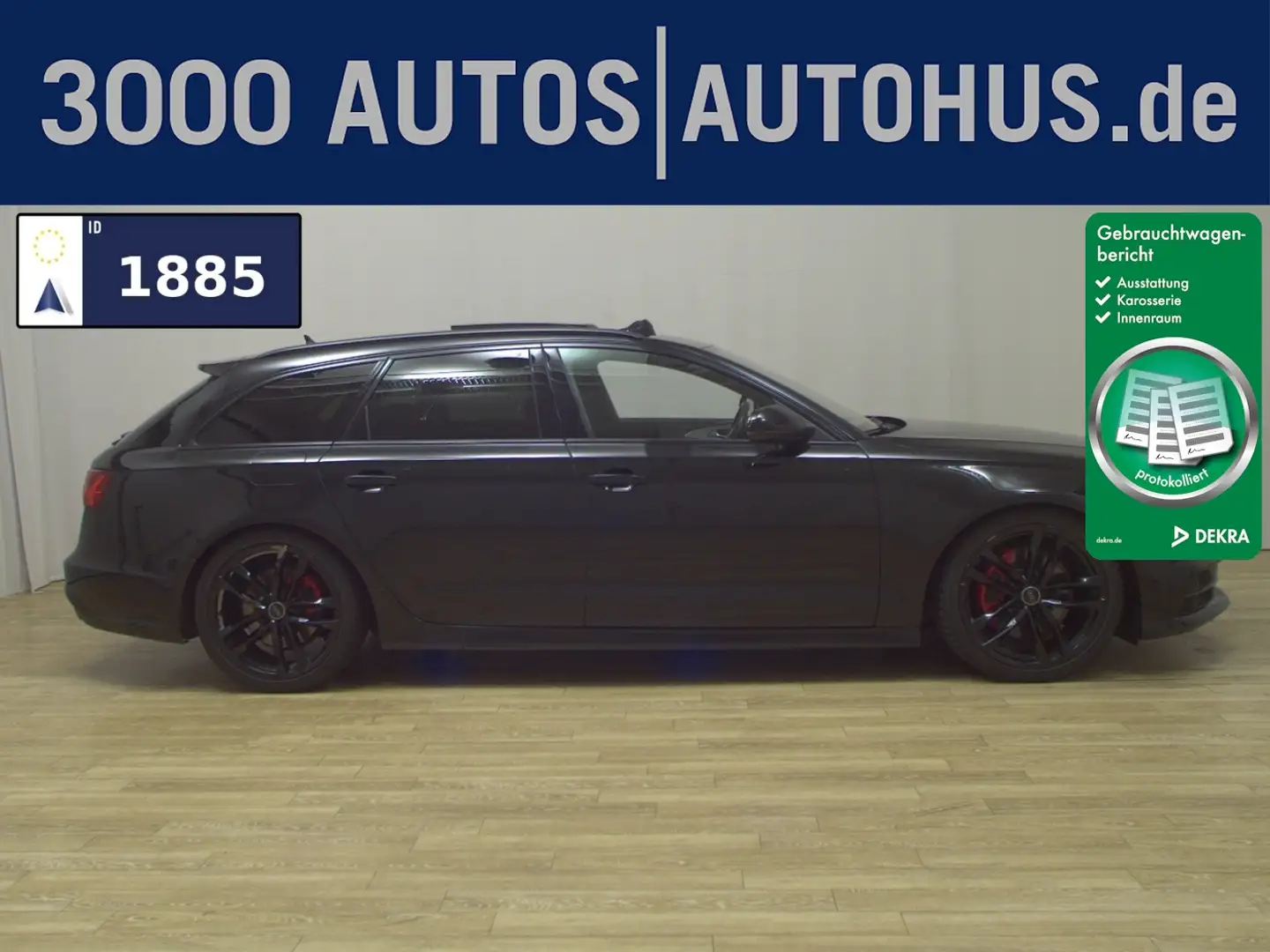 Audi A6 Avant 3.0 TDI Qu. competition Nav Matrix Pano Noir - 1