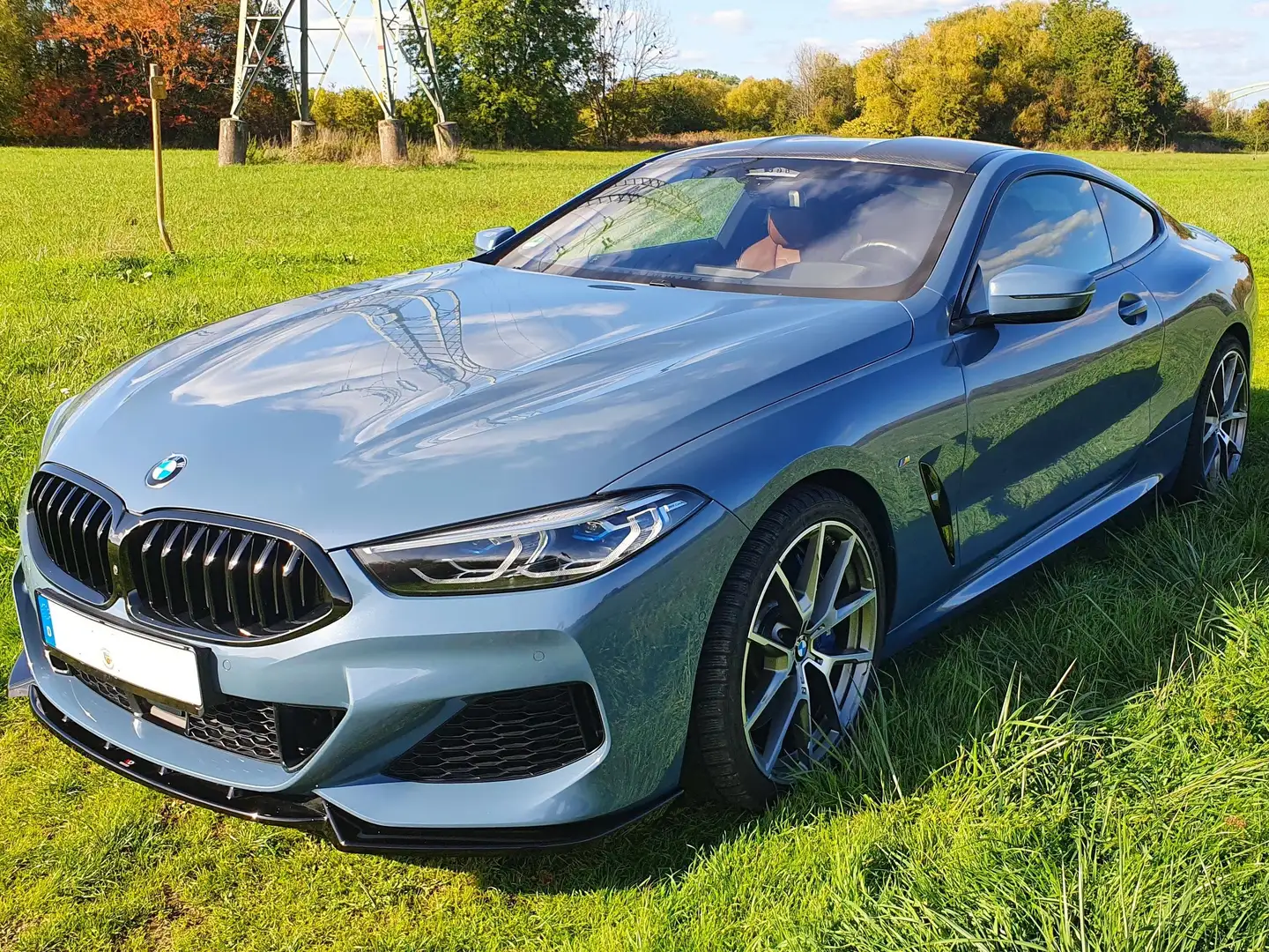 BMW M850 xDrive Coupe, Vollausstattung, Service incl. Blau - 1
