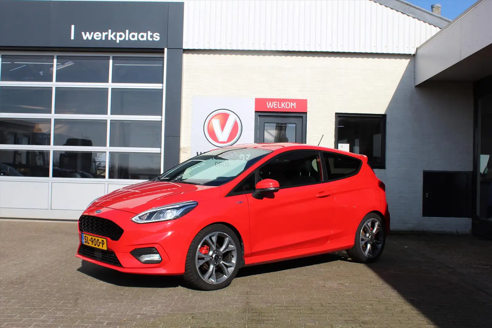 Ford Fiesta 1.0 EcoBoost 125PK 3D S/S ST Line Rojo - 1