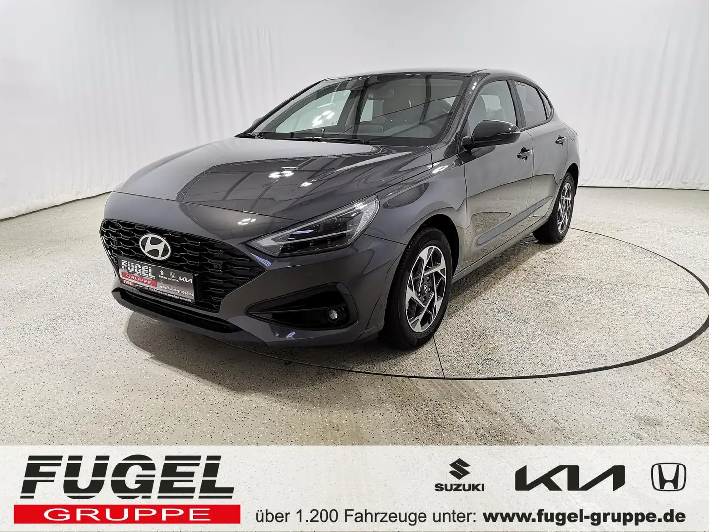 Hyundai i30 1.5 T-GDI Fastback FL LED|Navi|Winterpaket Gris - 1