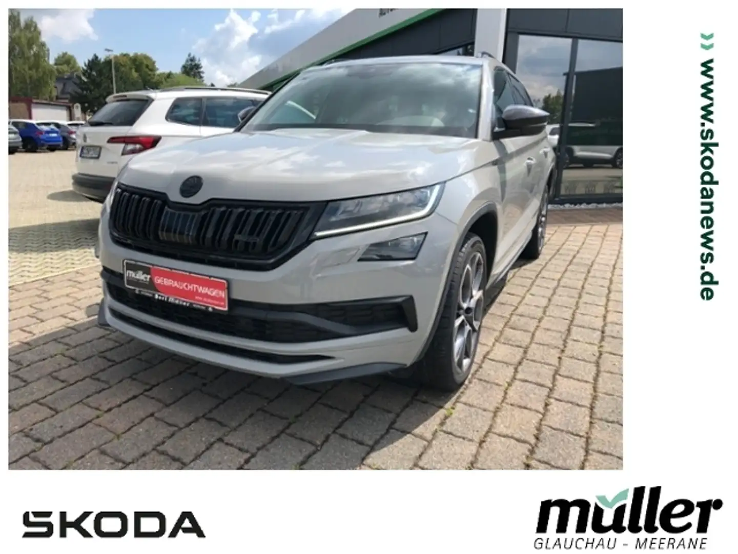 Skoda Kodiaq RS 4x4 176kW 7-Gang DSG Sthz Business Gris - 1