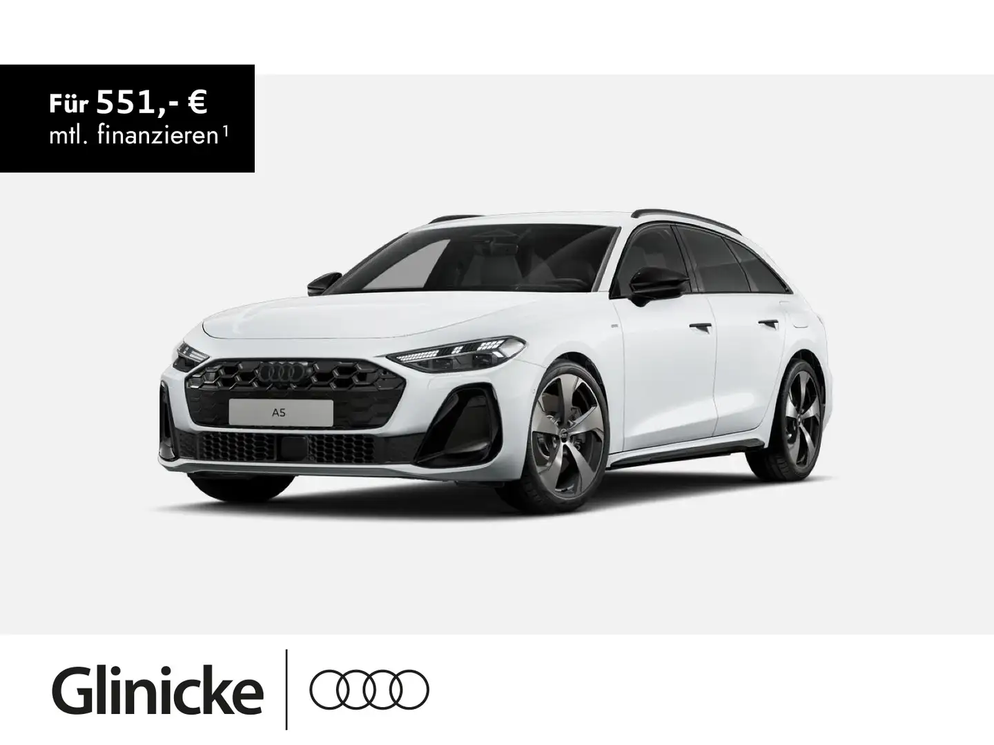 Audi A5 e-hybrid QUATTRO+S-LINE+AHK+HUD+TECH PL Weiß - 1