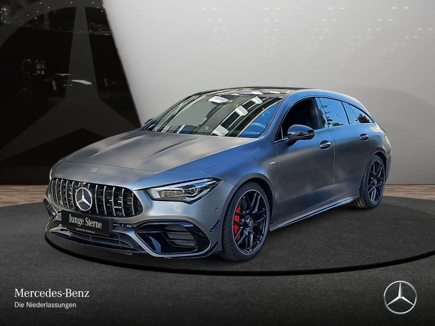 Mercedes-Benz CLA 45 AMG CLA 45 S 4M DRIVERS+PANO+360°+MULTIBEAM+BURMESTER Grijs - 2