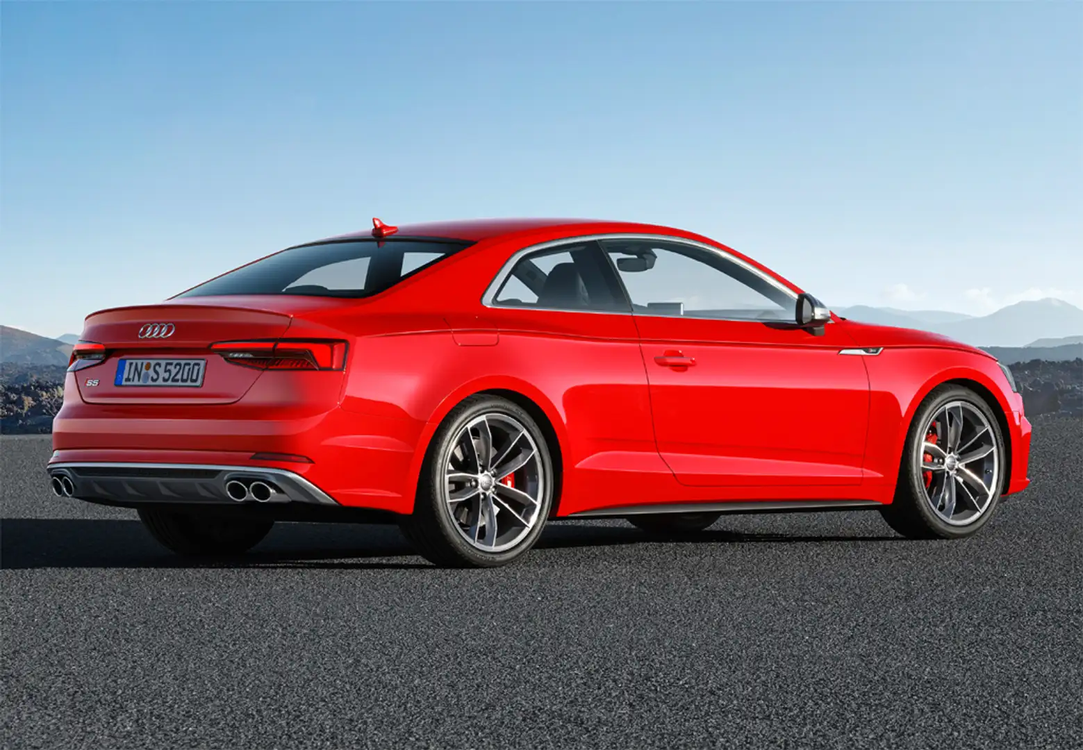 Audi S5 Coupé 3.0 TFSI quattro Tiptronic Rojo - 2