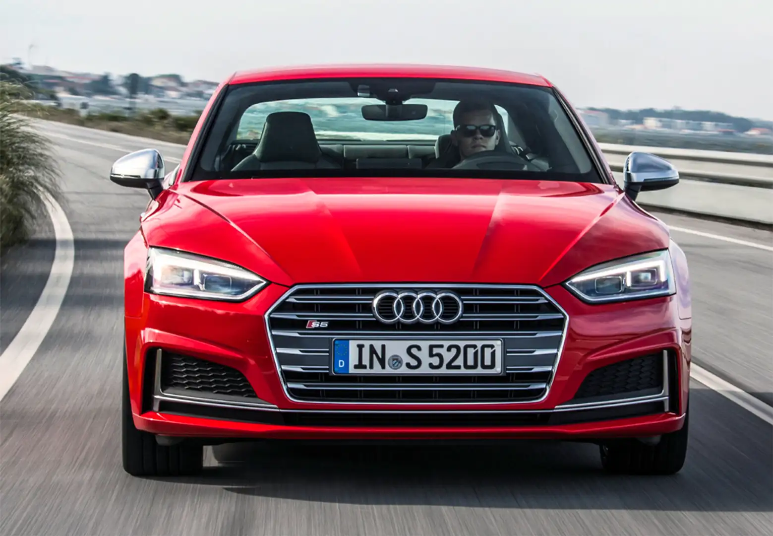 Audi S5 Coupé 3.0 TFSI quattro Tiptronic Rojo - 1