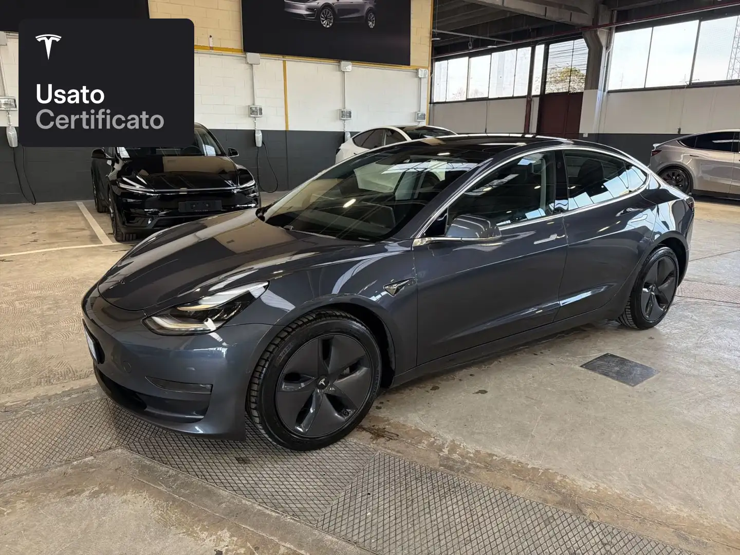 Tesla Model 3 Long Range AWD Argent - 2