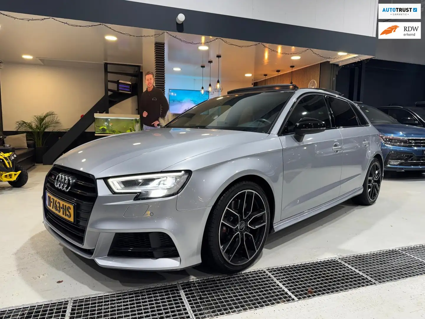 Audi S3 Sportback 2.0 TFSI S3 quattro|Pano|Keyless|B&O|Cam Gris - 1