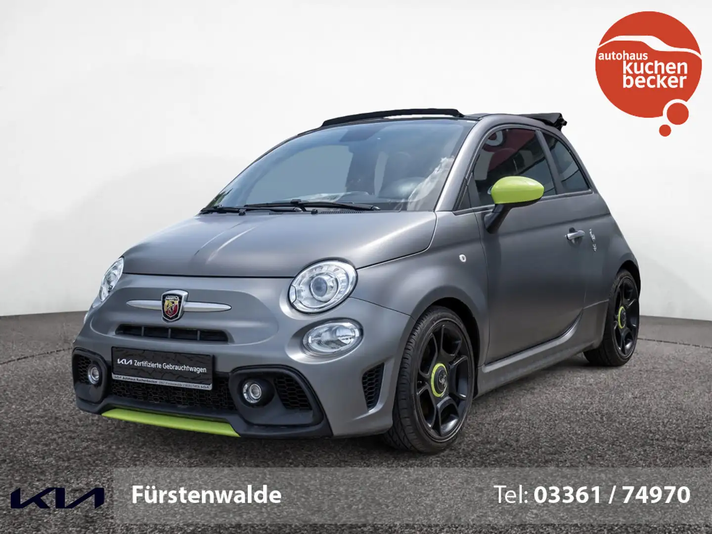 Abarth 595C Pista XENON NAVI SPORTABGASANLAGE FACEL. Grau - 1