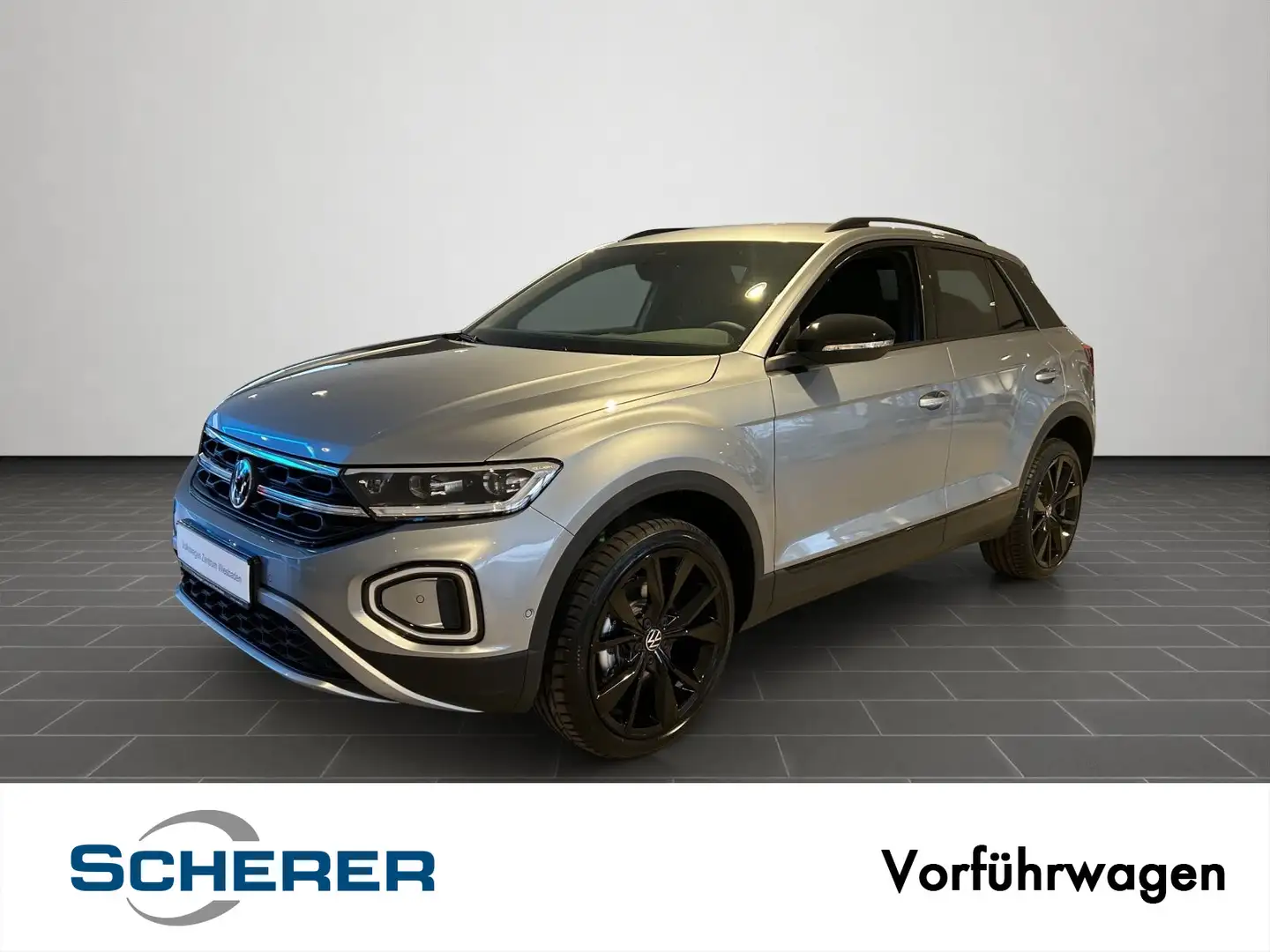 Volkswagen T-Roc Style 2.0 l TDI DSG BLACKSTYLE NAVI KAMERA Silber - 1