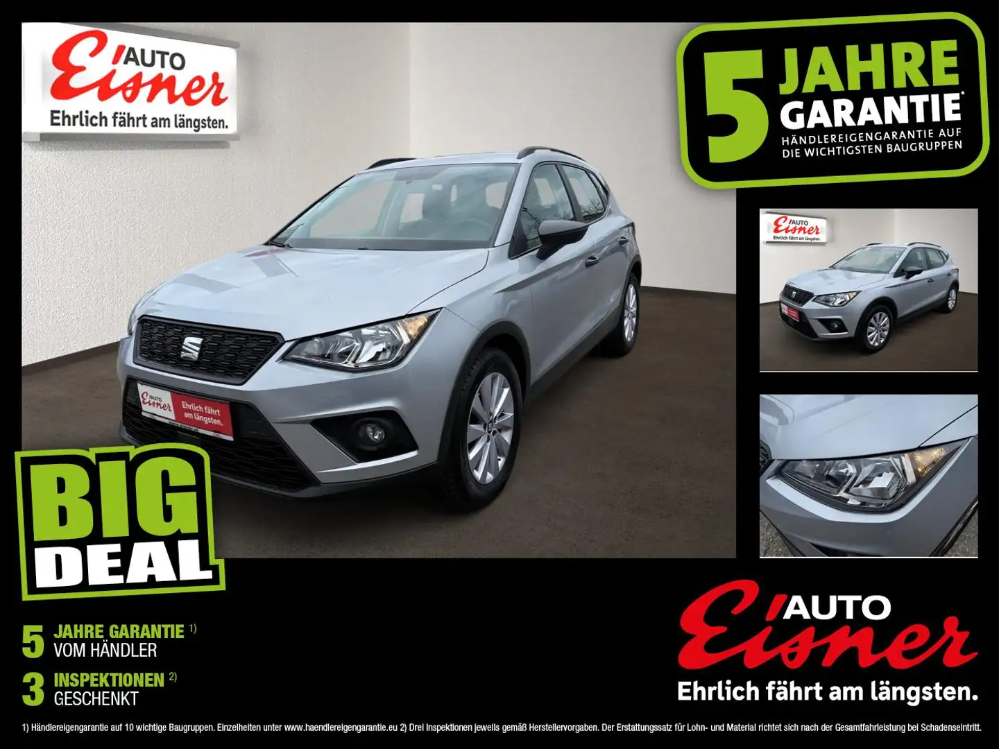 SEAT Arona 1.0 Eco TSI Reference Winter- Paket Silber - 1