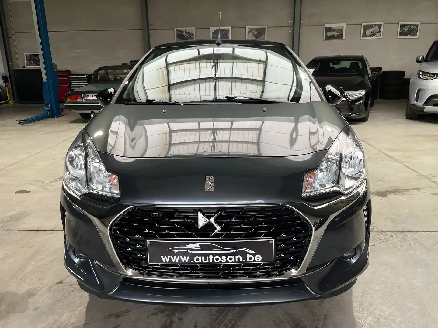 DS Automobiles DS 3 Cabriolet 1.2 i So Chic S Cuir Clim. 34.000 km ! Szary - 2