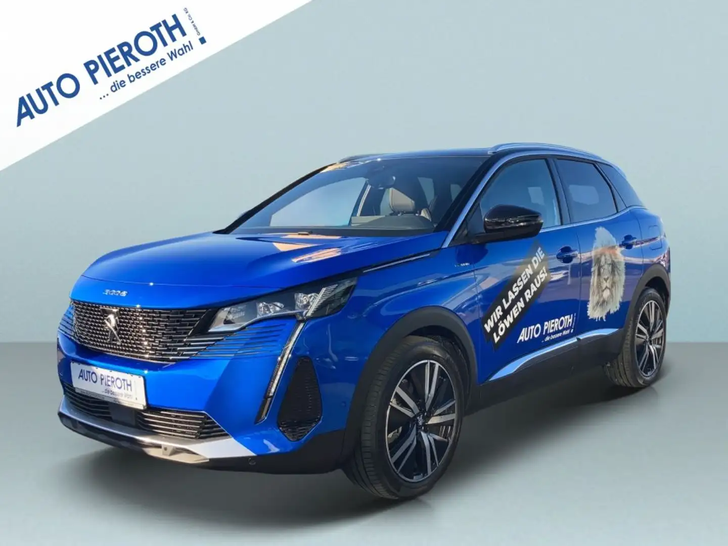 Peugeot 3008 Hybrid 225 e-EAT8 GT Pack (M) Blue - 1