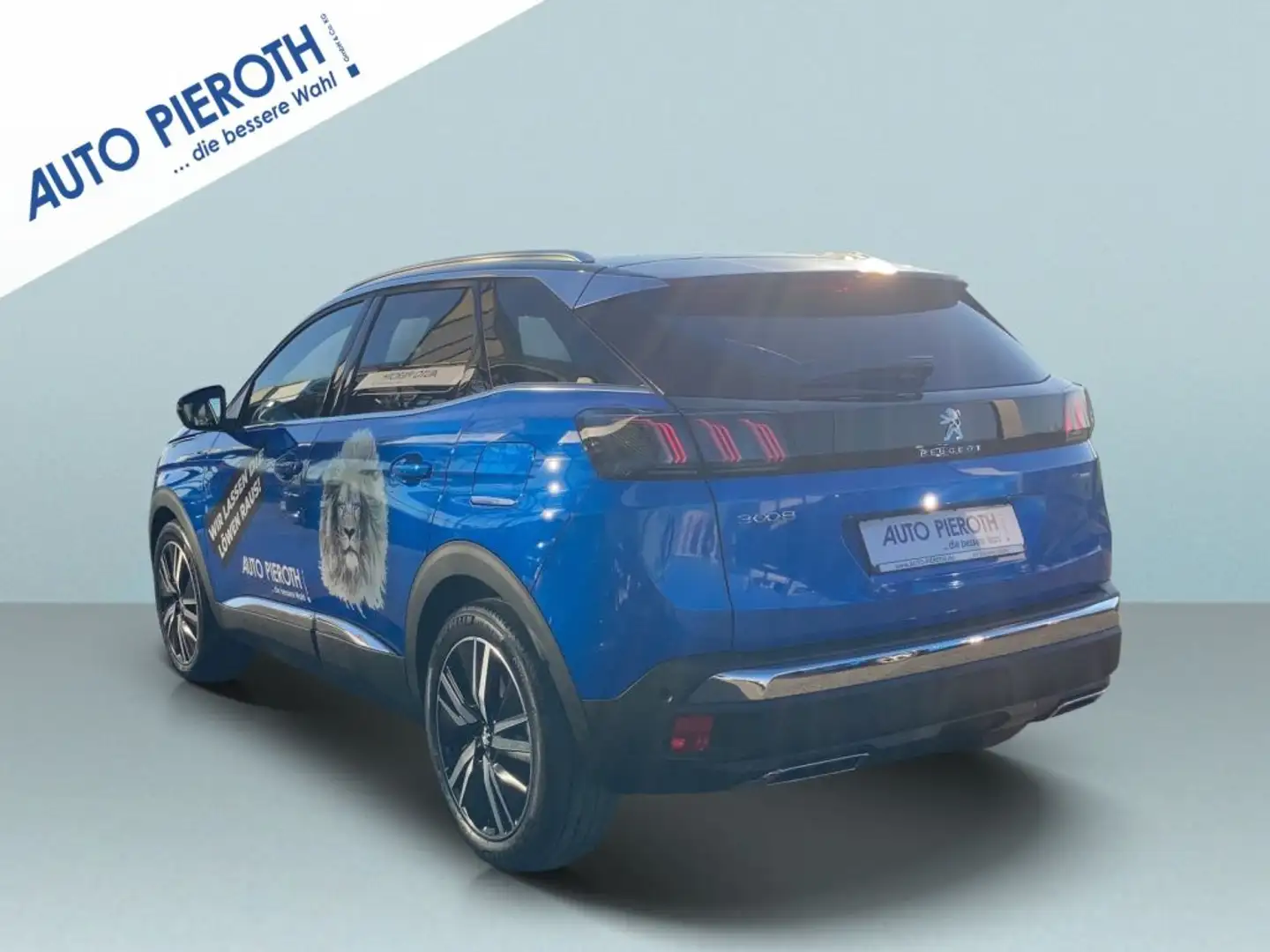Peugeot 3008 Hybrid 225 e-EAT8 GT Pack (M) Blue - 2