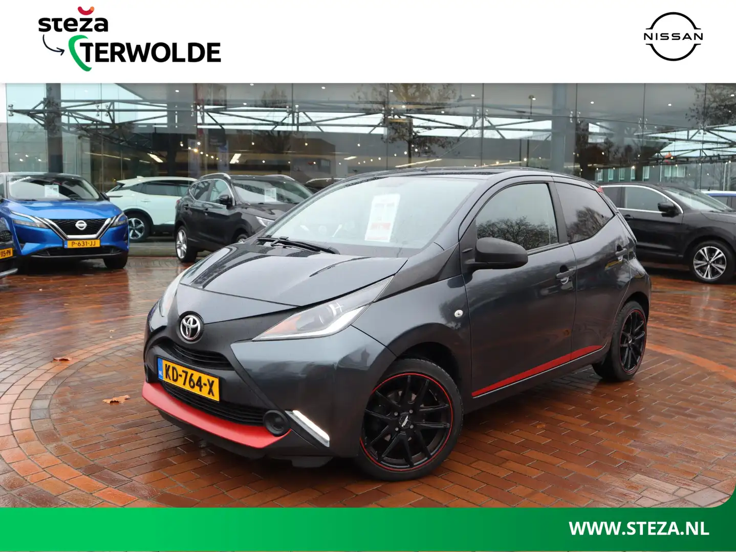 Toyota Aygo 1.0 VVT-i x-now | AIRCO | Lichtmetaal | Grijs - 1