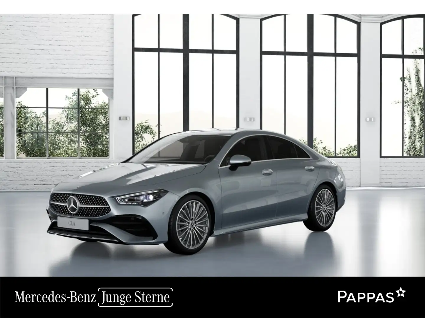 Mercedes-Benz CLA 200 Coupé Edition AMG Line*Fahrassistenz-Paket* Stříbrná - 1