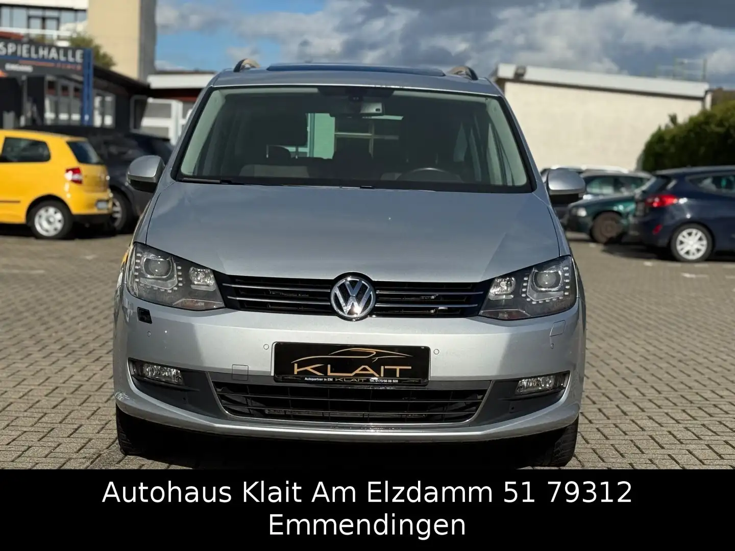 Volkswagen Sharan Comfortline AHK 7 Sitze Tüv Service Neu Argent - 2