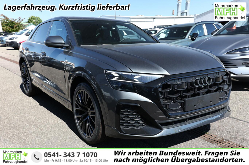 Audi Q8 S line 2xS AssistenzP+ 22Z Laser Pano B&O Leder...