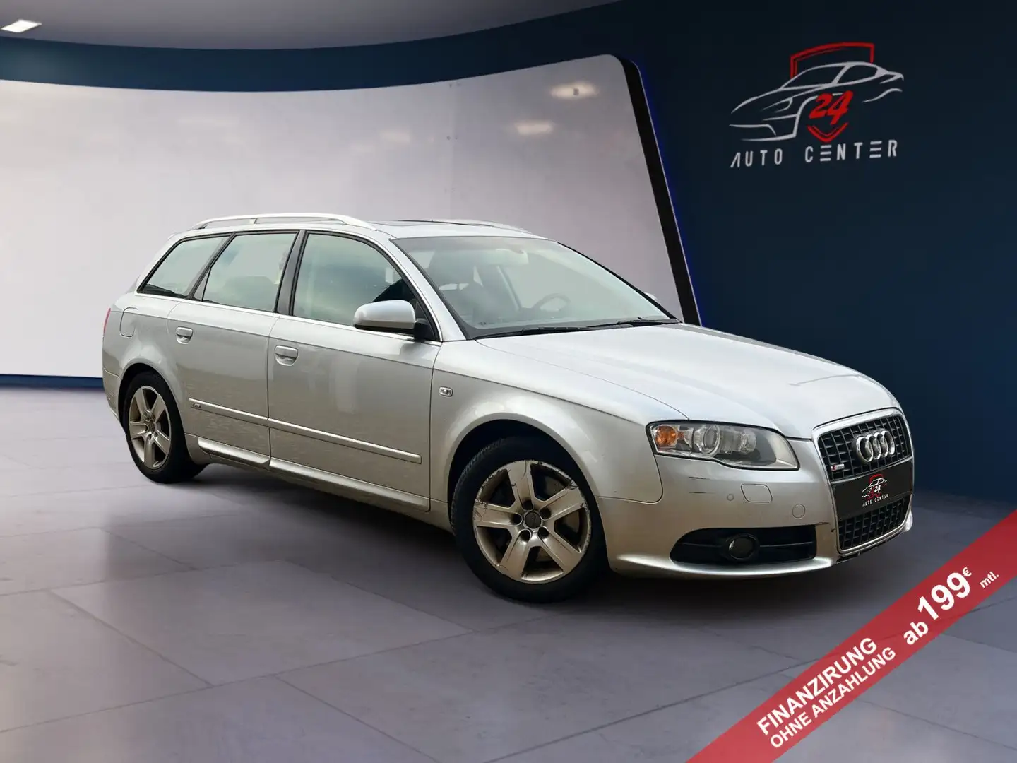 Audi A4 Avant 3.0 TDI quattro/RecaroSitze/Schiebedach Silber - 1
