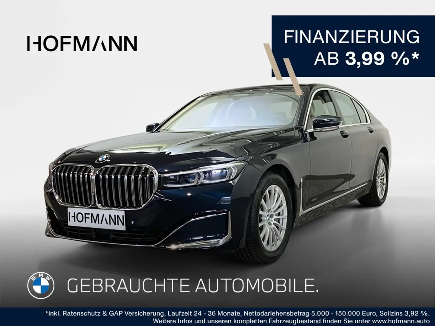 BMW 740 Bleu - 1