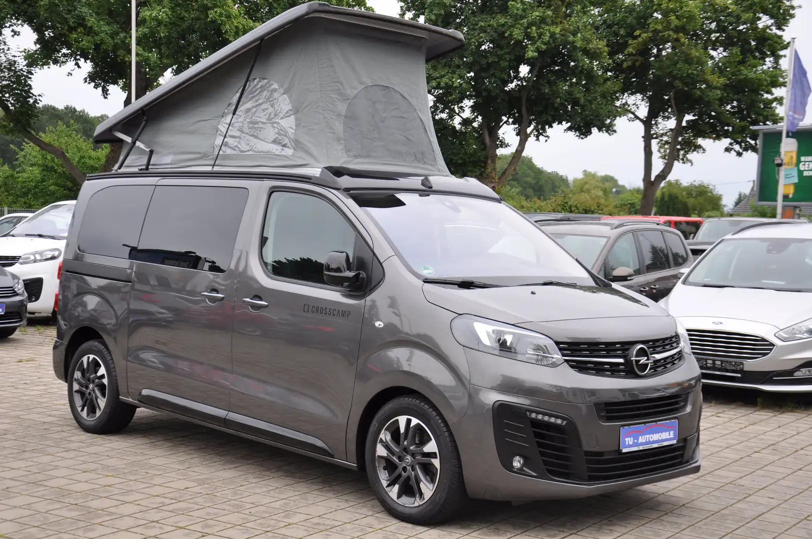 Opel Zafira Life Edition M CROSSCAMP WOHNMOBIL CAMPER BETT-KÜCHE Gris - 1