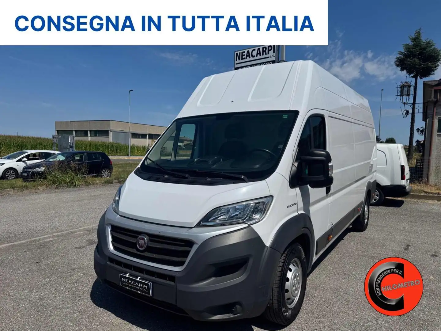 Fiat Ducato 35 MAXI L4-H3 2.3 MJT 130 CV E6B SUPERALTO-CLIMA- Bianco - 1