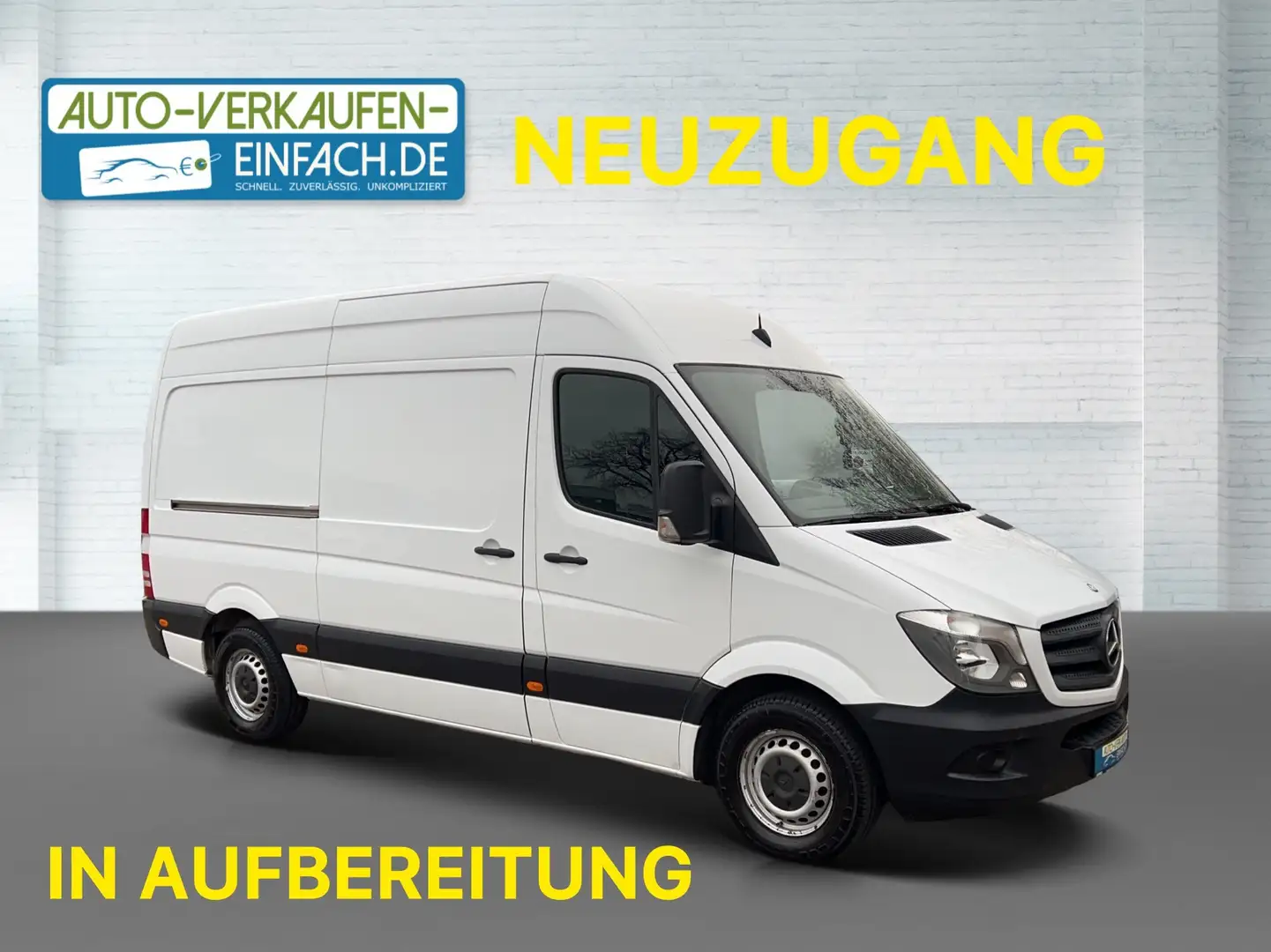 Mercedes-Benz Sprinter 316 CDI L2H2,Mopf,AHK,3Sitze,Klima,TÜV,Service Blanco - 1