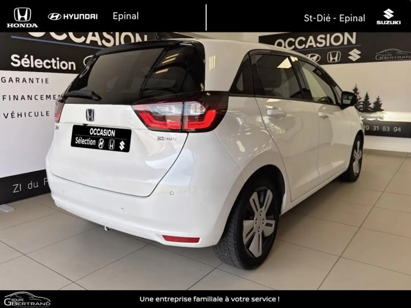 Honda Jazz 1.5 i-MMD 109ch e:HEV Exclusive Blanc - 2