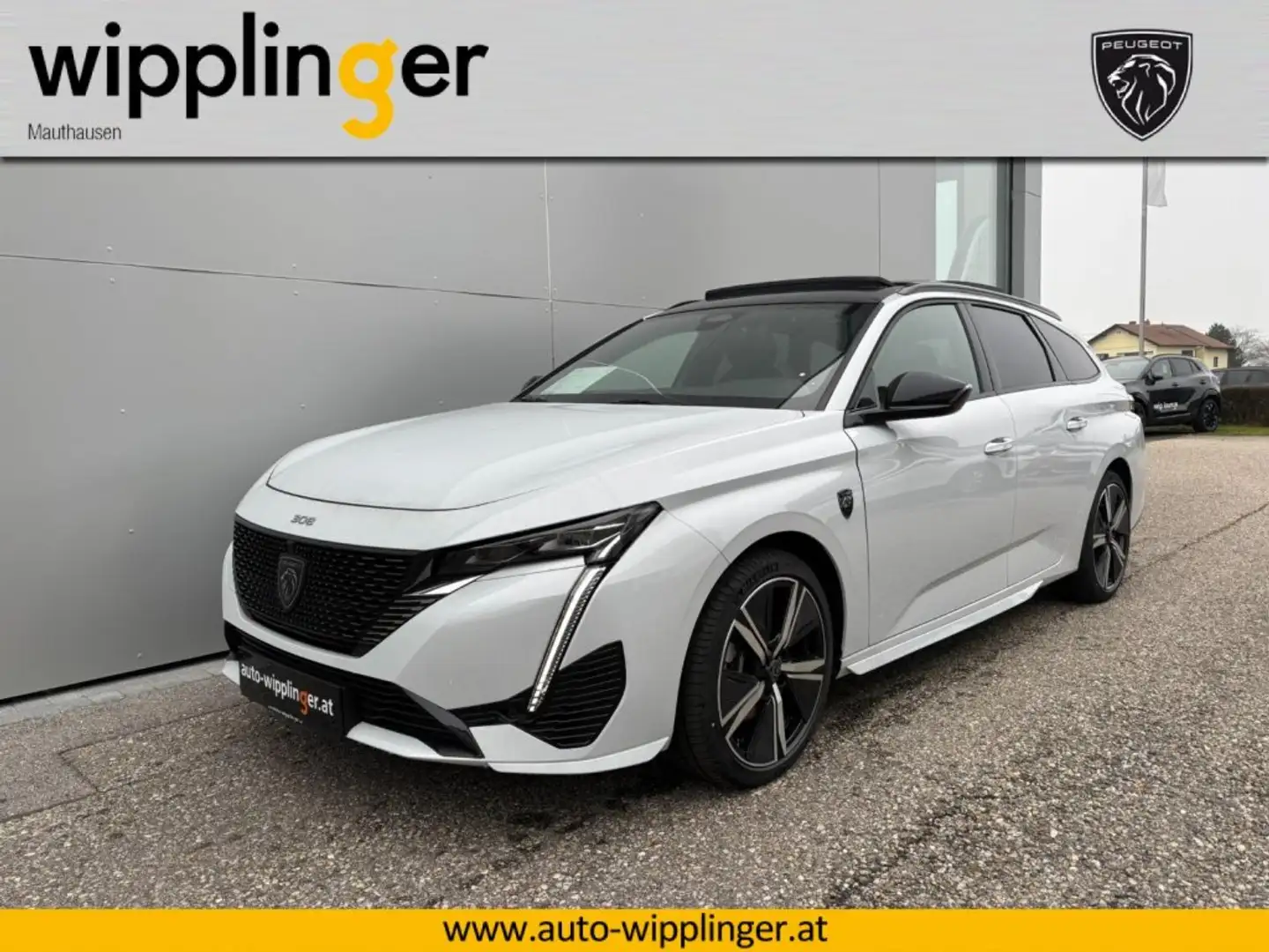 Peugeot 308 SW GT Hybrid 145 Weiß - 1