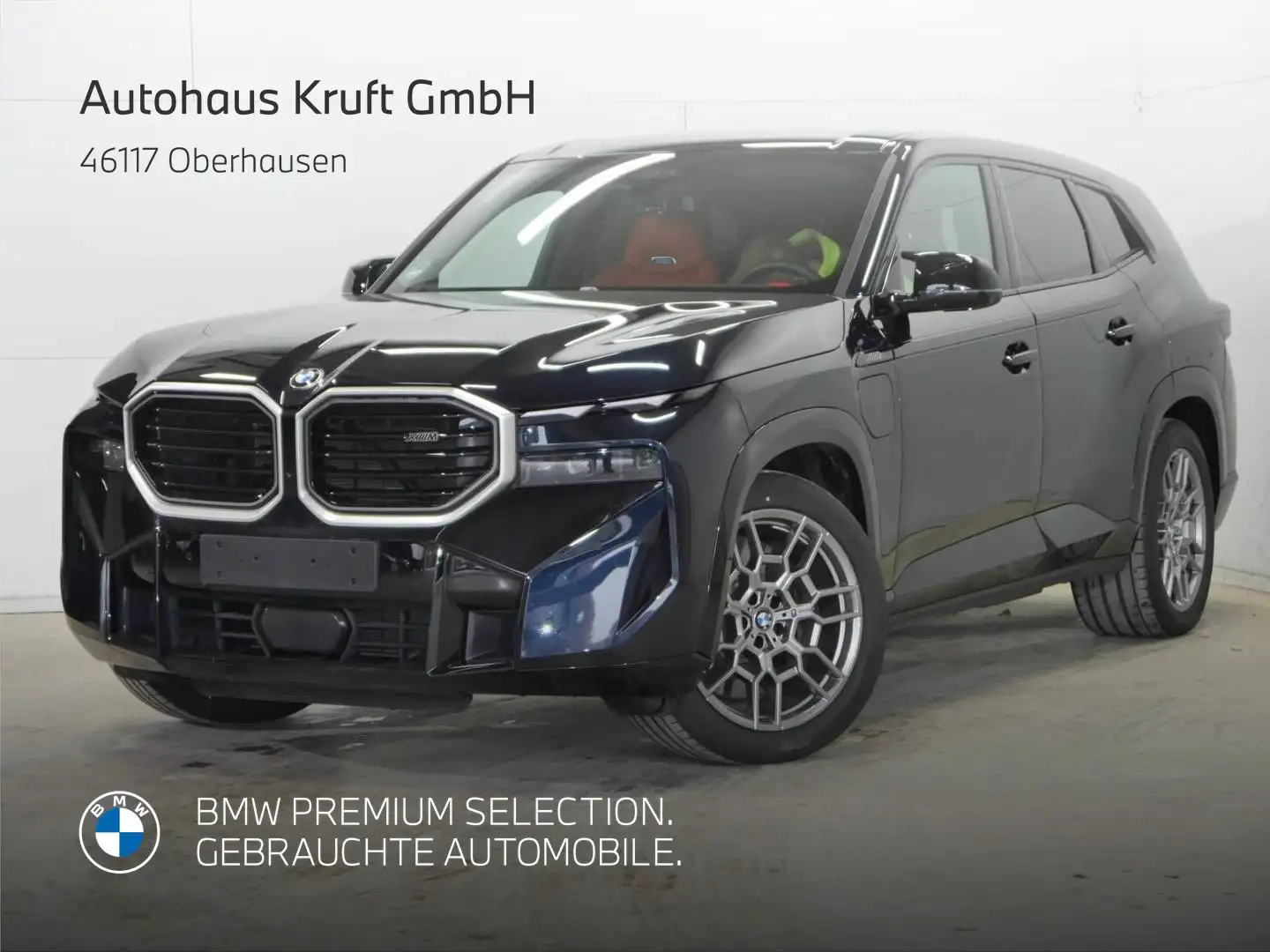 BMW XM 50e AHK+ICONIC GLOW+KAMERA+ACC+LRHZ Schwarz - 2
