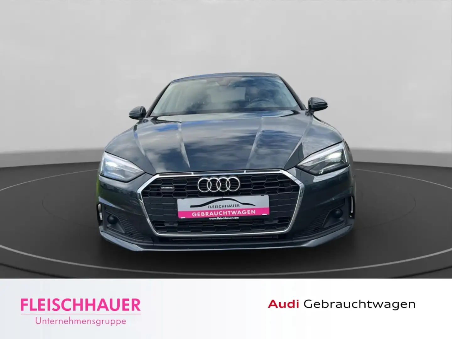 Audi A5 Sportback 40 TFSI quattro DSG+SHZ+NAVI+DAB Grau - 2
