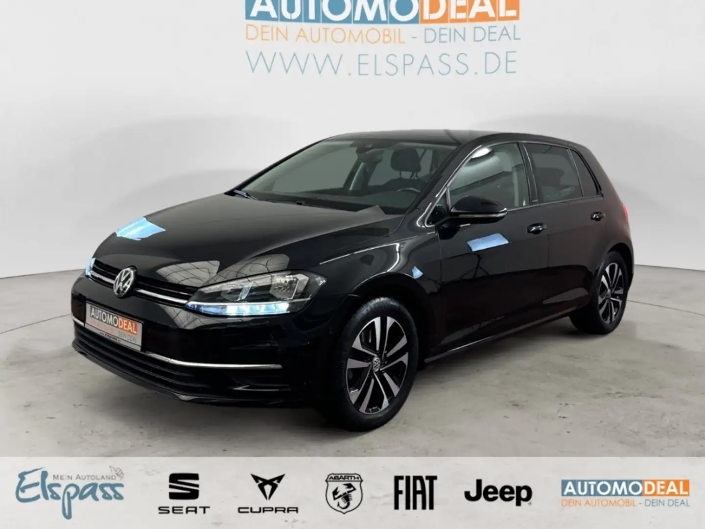 Volkswagen Golf VII AUTOMATIK NAV AHK ACC SITZ.HZG TEMPOMAT ALU PD Schwarz - 1