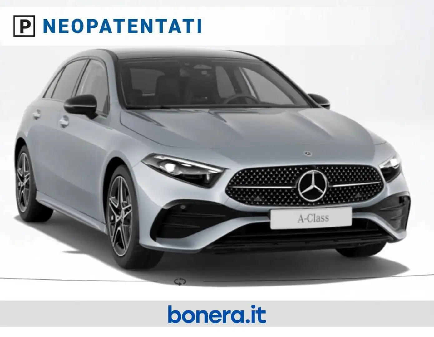 Mercedes-Benz A 180 d AMG Line Advanced Plus auto Silber - 2