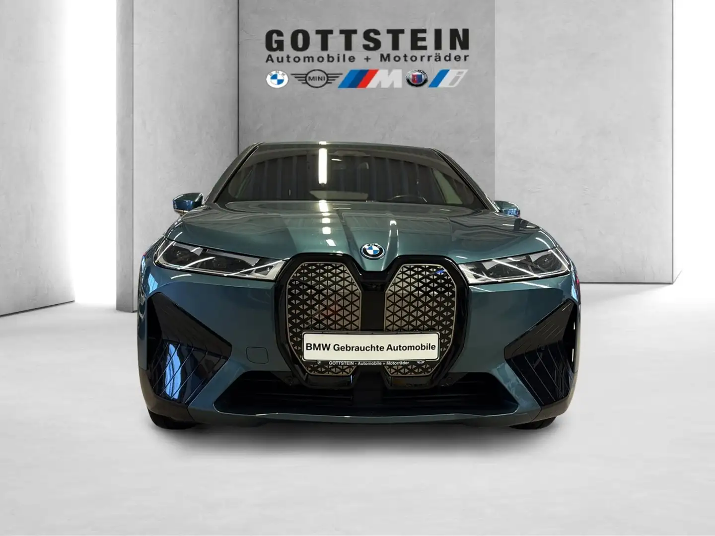 BMW iX xDrive40 Sportpaket HK HiFi DAB Komfortzg. Синій - 1