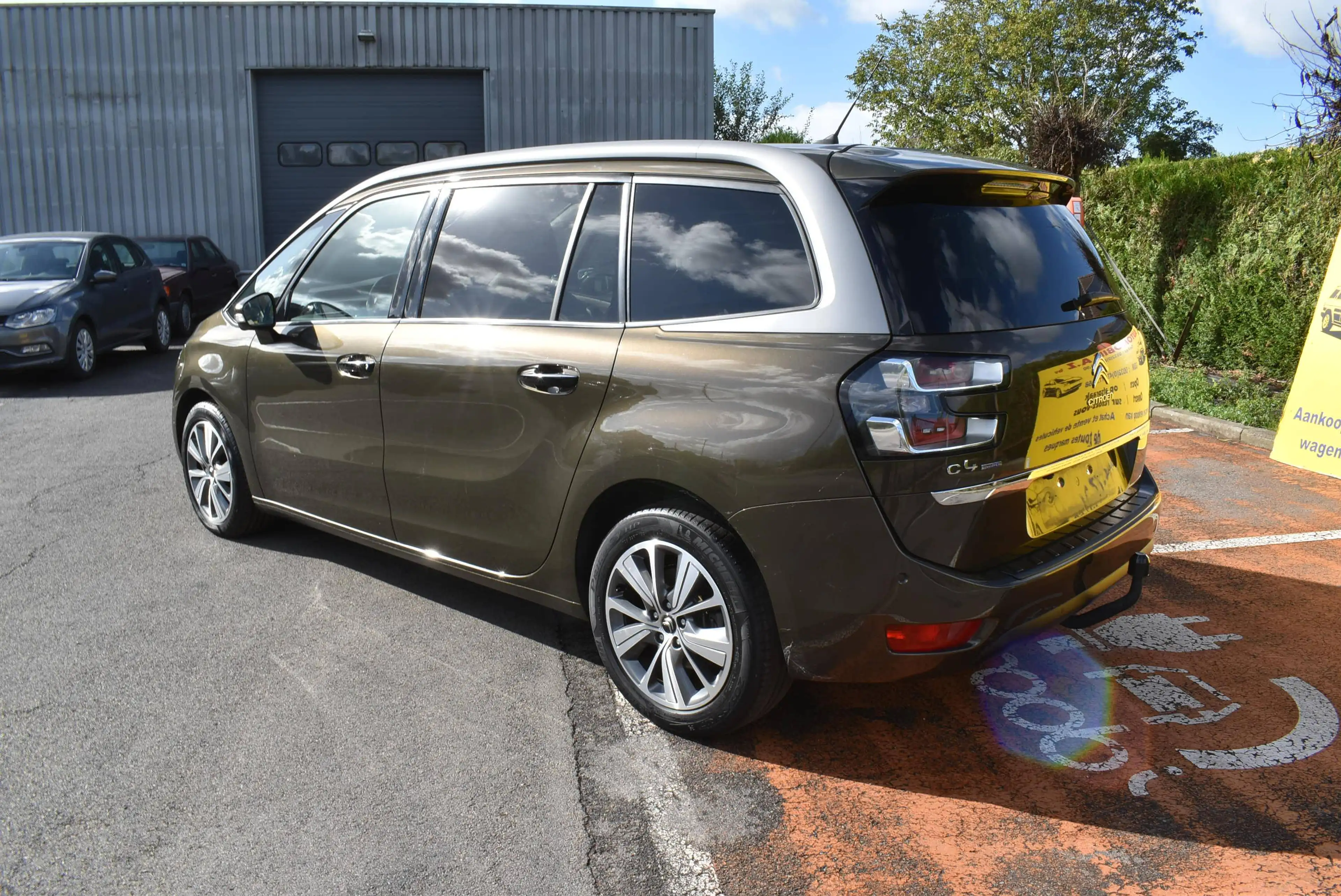 Citroen Grand C4 Picasso 2.0 BlueHDi Intensive Autom GPS/Airco ***12M GARANTIE***85.000KM!!! — photo 3