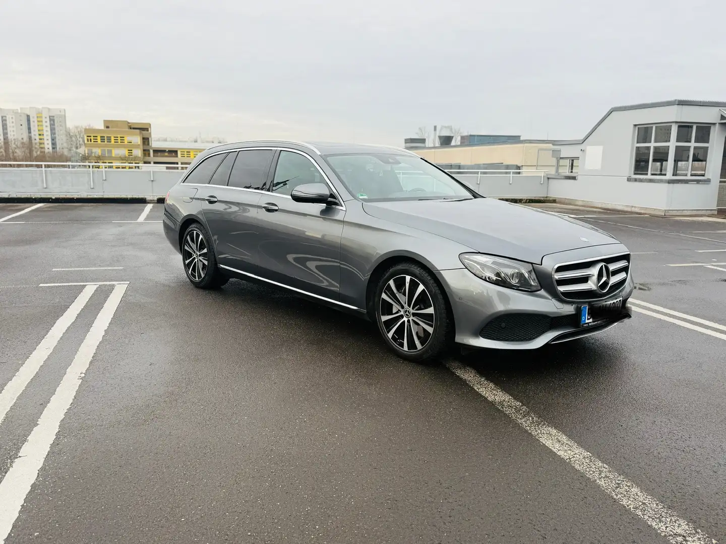 Mercedes-Benz E 350 d T 9G-TRONIC Avantgarde Widescreen Leder Navi Gris - 2