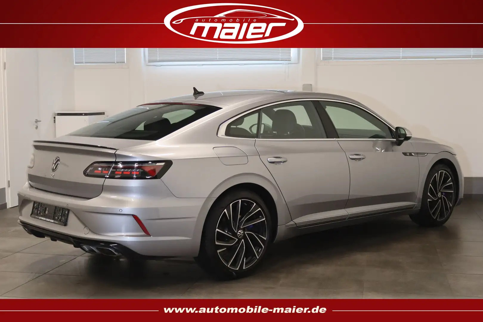 Volkswagen Arteon R Limo 4Motion-PANO-ACC-VIRTUAL-APPS- Silber - 2