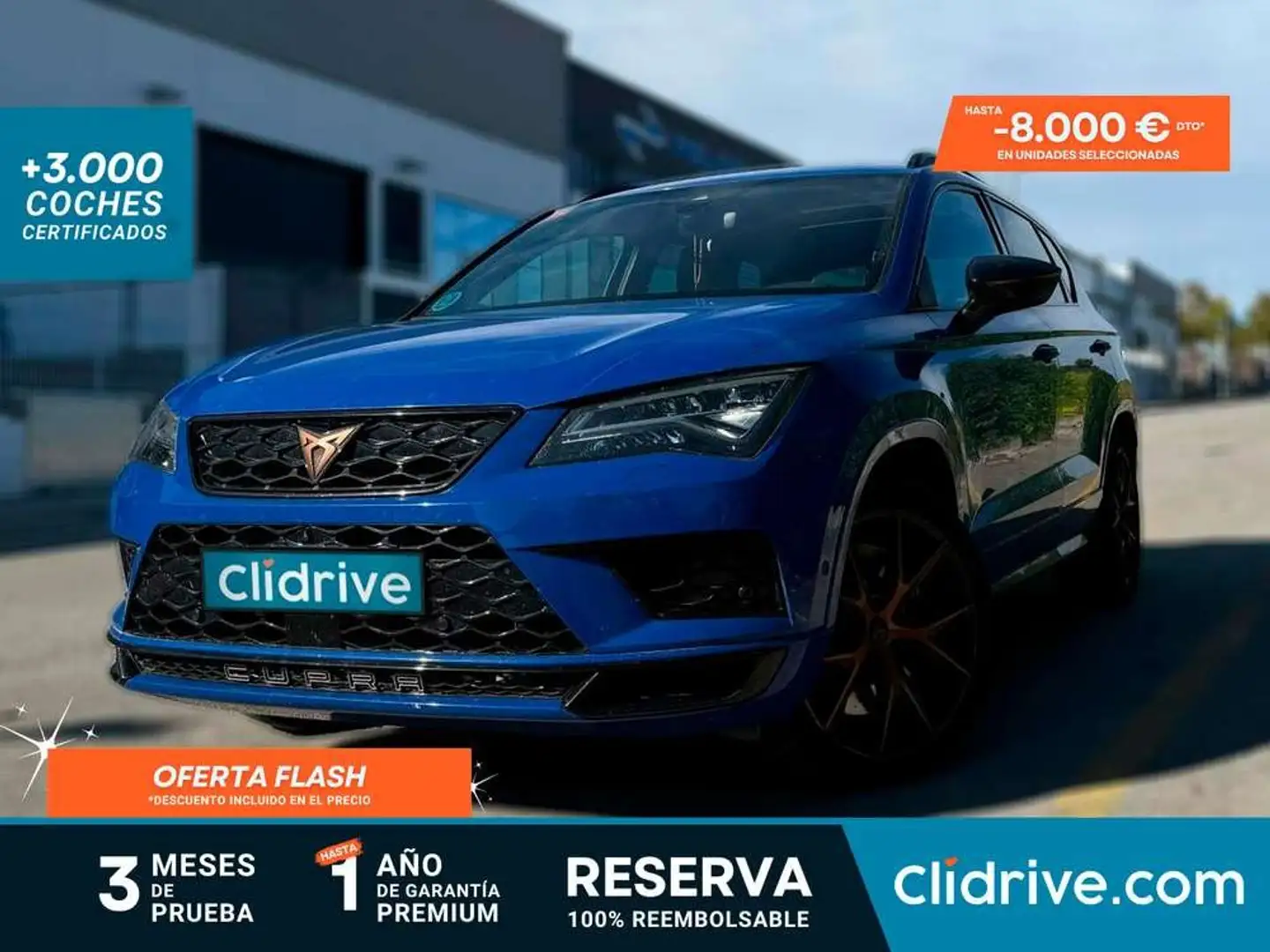 CUPRA Ateca 2.0 TSI 300 DSG 4Drive Azul - 1