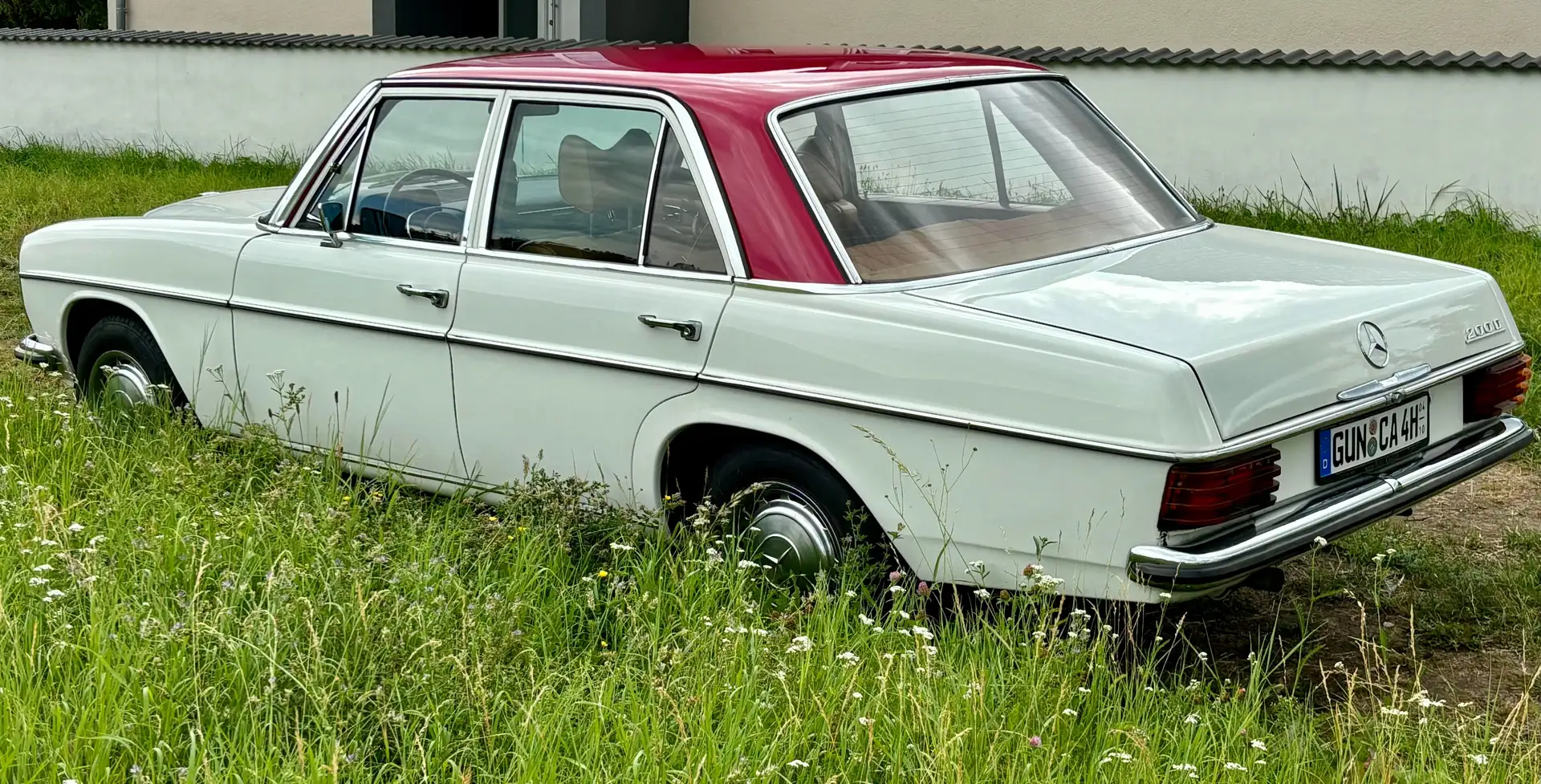 Mercedes-Benz W 114/115 Strich-Acht Weiß - 2