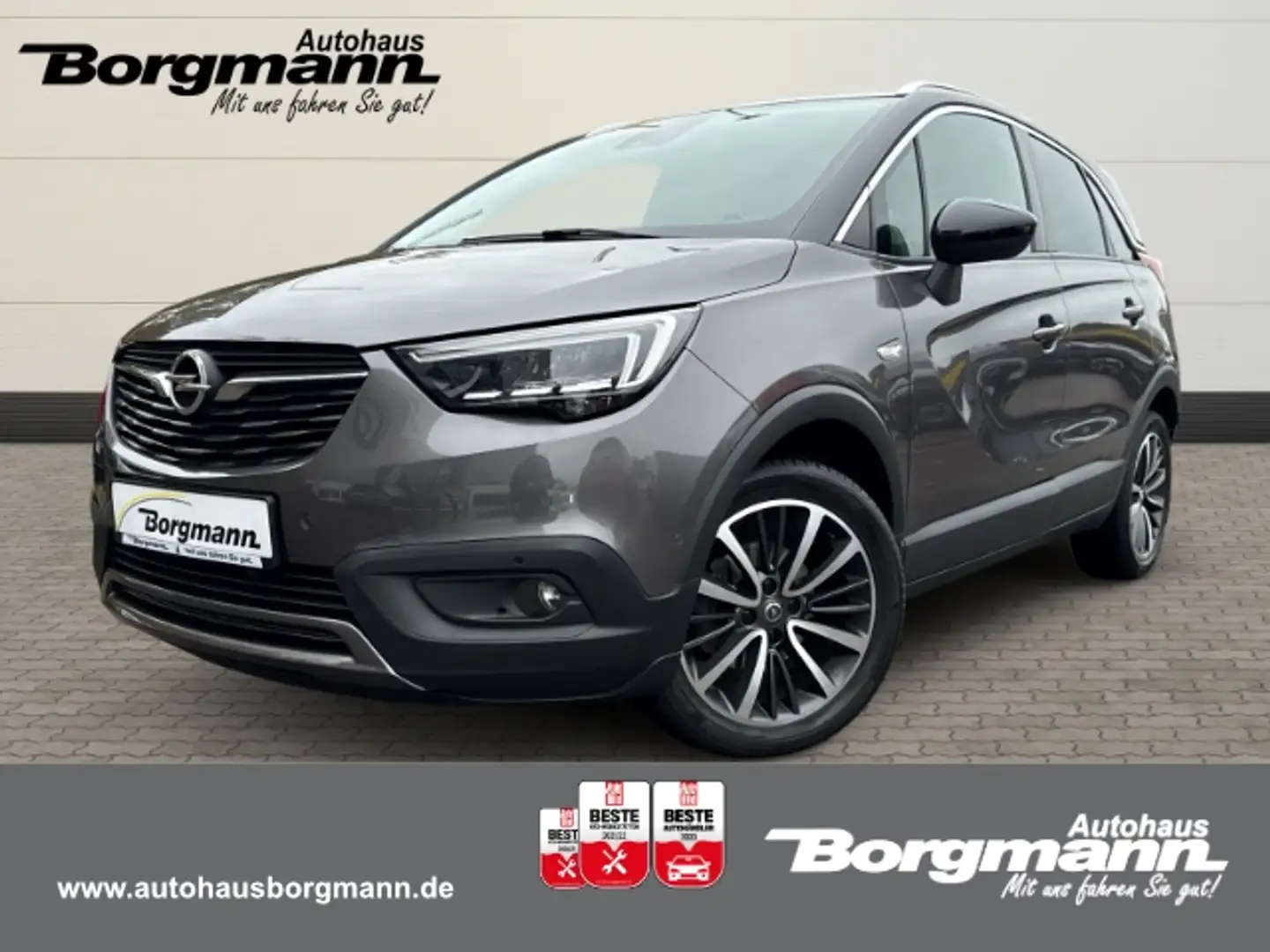 Opel Crossland X Ultimate LED - Kessy - Navi - SHZ - RFK Grau - 1