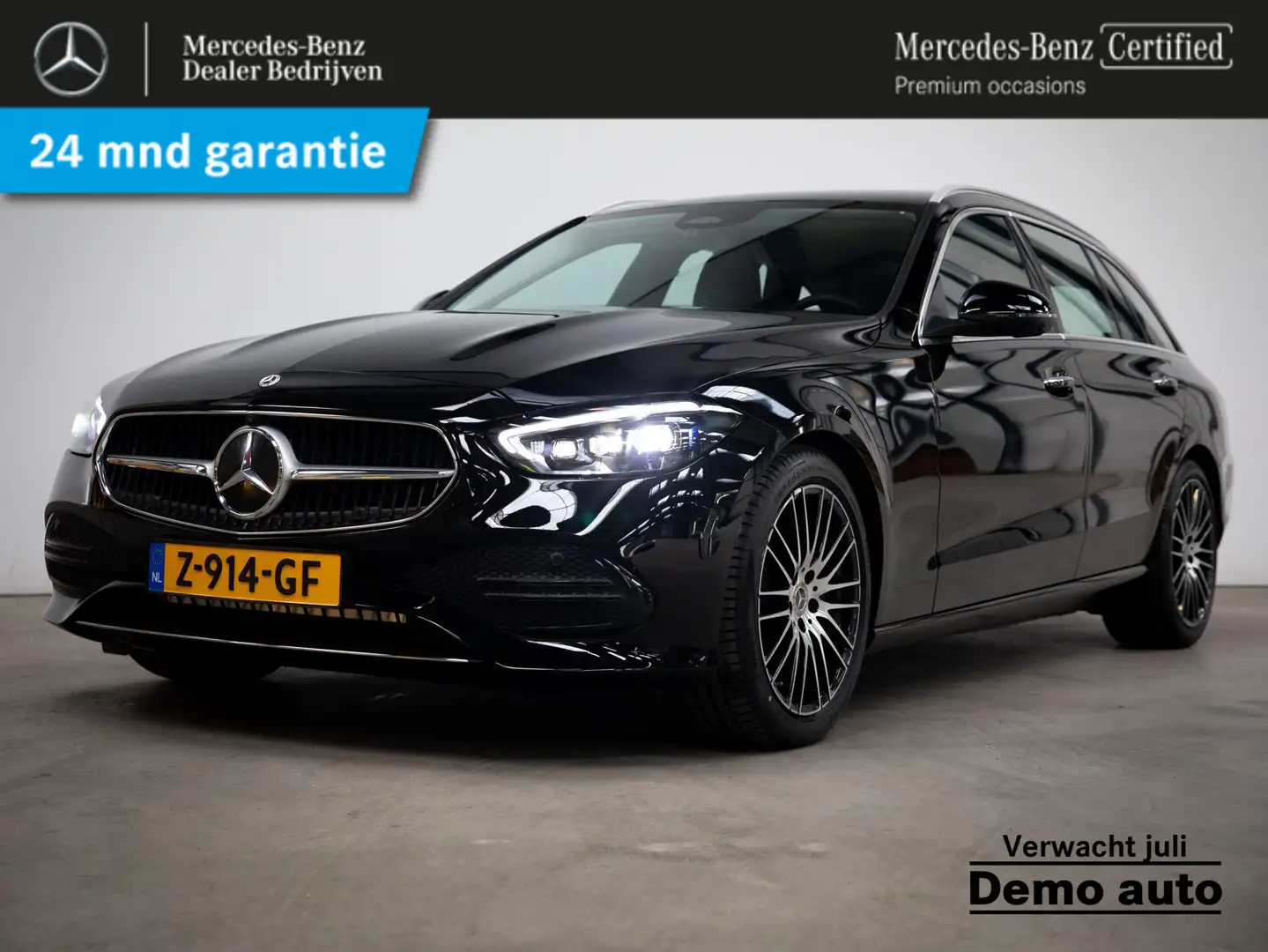 Mercedes-Benz C 200 Estate Luxury Line Premium | Burmester Sound Zwart - 1
