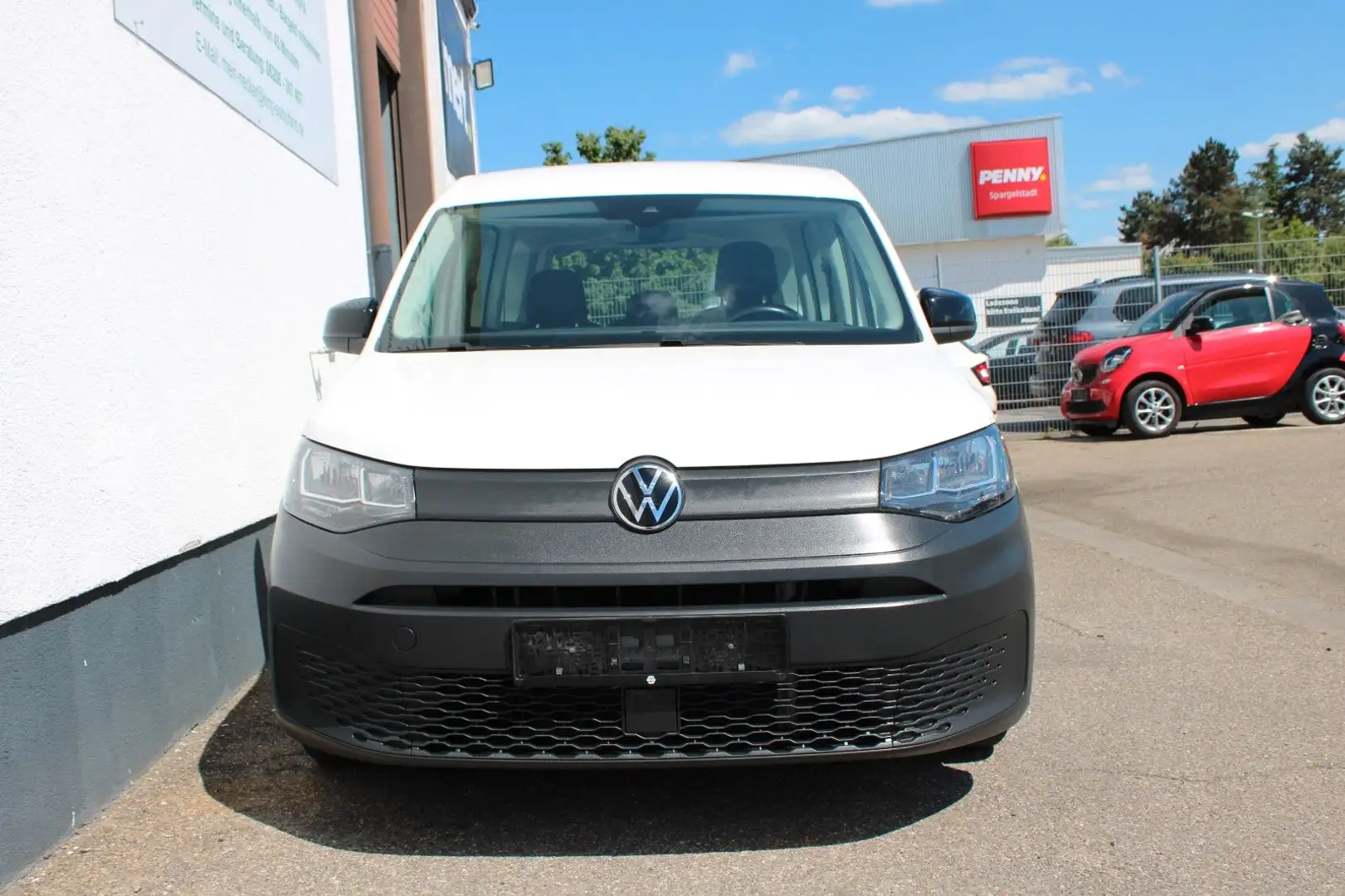 Volkswagen Caddy Basis 2.0 TDI DSG Klima SHZ PDC Weiß - 2