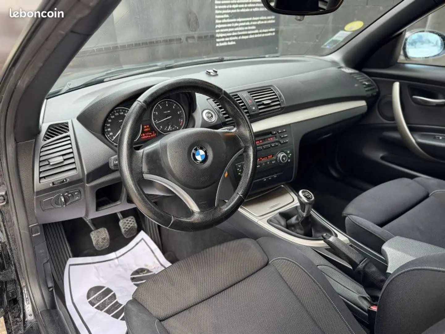 BMW 120 SERIE CABRIOLET (E88) 120I 170CH CONFORT Noir - 2