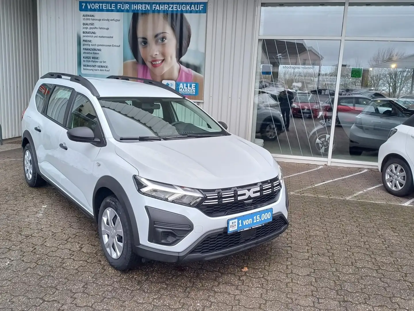 Dacia Jogger 1.0 TCE 100 LPG ESSENTIAL KLIMA*RADIO*BTH*PDC* 7SI Blanc - 2