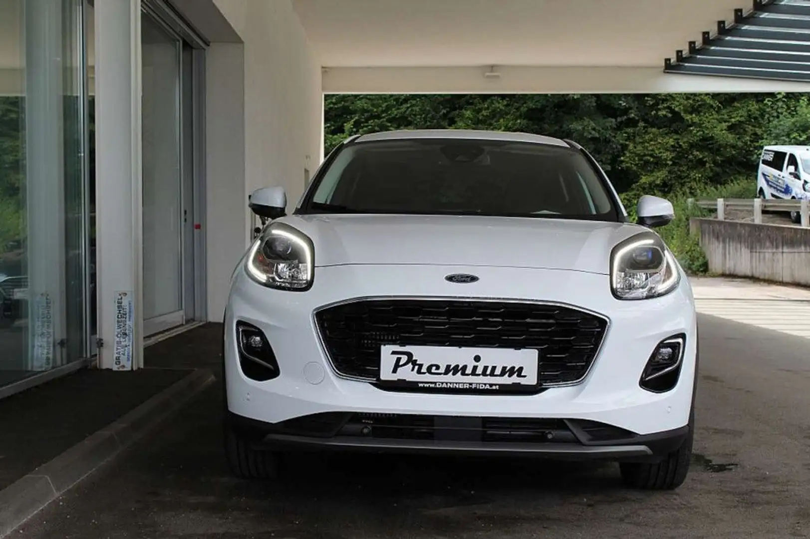Ford Puma TITANIUM 125 PS Ecoboost/Benzin Mild-Hybrid (PR... Weiß - 2