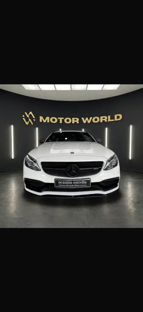 Mercedes-Benz C 63 AMG Coupé S 7G Plus Blanco - 1