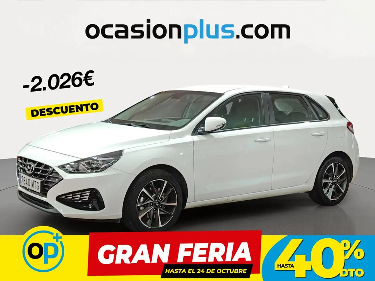 Hyundai i30 1.5 DPI Klass SLX 110 Blanco - 1