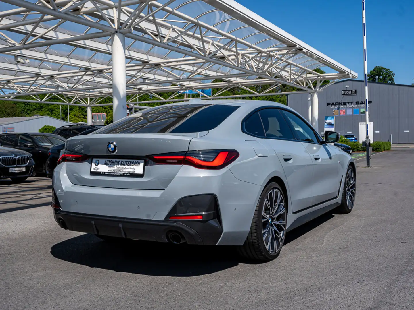 BMW 420 d Gran Coupe xDrive M-Sport AHK STANDHZ Grau - 2