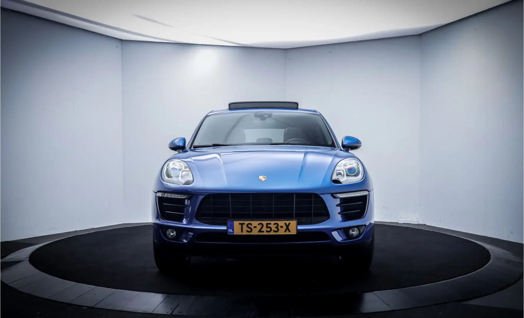 Porsche Macan 3.0S 340Pk SPORT PANO | LEDER | CHRONO | MEMORY | Bleu - 2