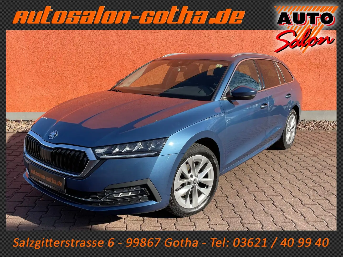 Skoda Octavia Combi TSI First Edition LED+VIRTUAL APPS Blau - 1