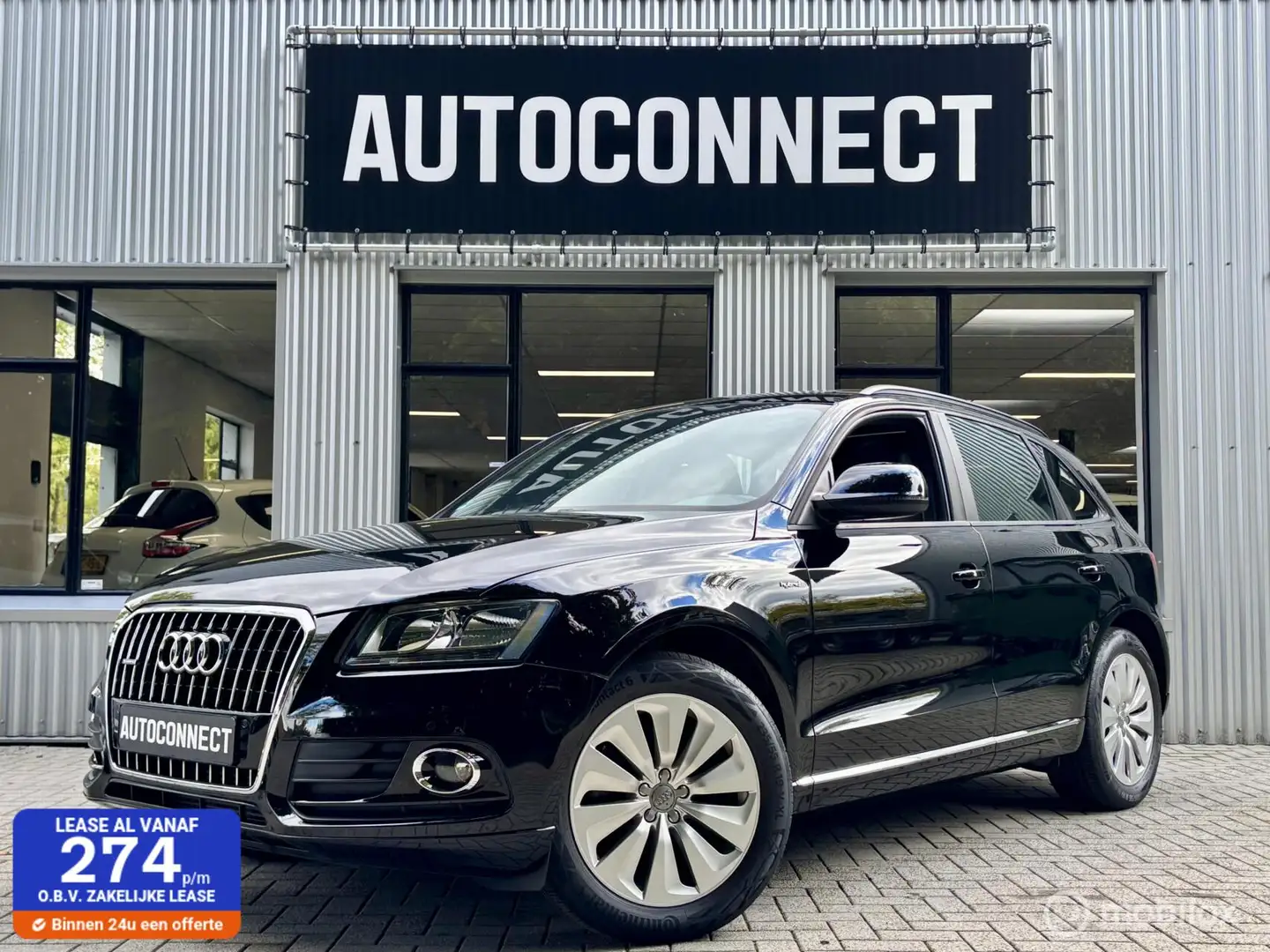 Audi Q5 2.0 TFSI hybrid quattro. PANO, LEDER, CAMERA, B&0. Noir - 1